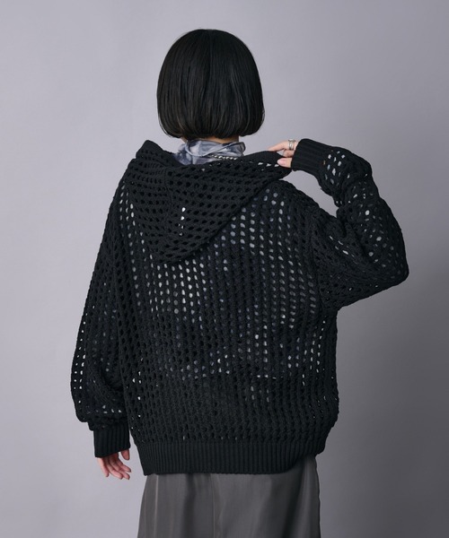 「Ellno Loset」 長袖ニット SMALL グレー メンズ_画像7