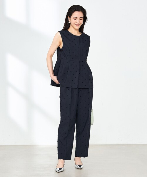 「NOLLEY'S」 パンツ 38 ブラック レディース_画像4