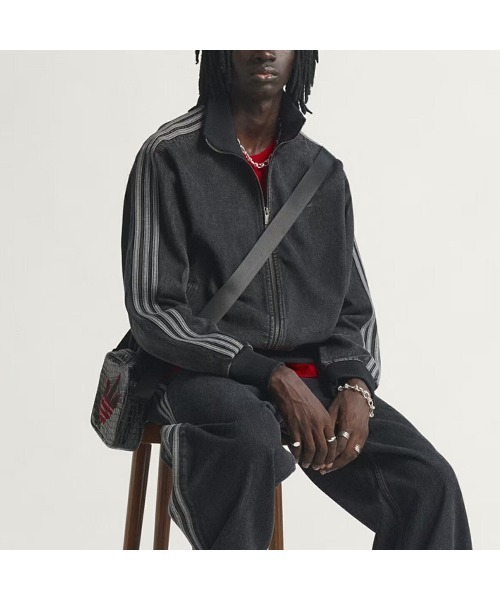 adidas Originals デニムジャケット gジャン ADICOLOR DENIM FIREBIRD