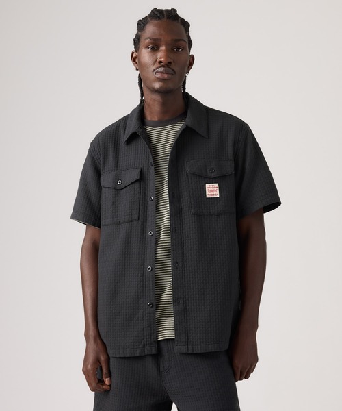 フ*判様 vintage 60s Sportswearショートスリーブシャツ　好 Levi's（リーバイス） シャツ WORKWEAR ショートスリーブワーカー