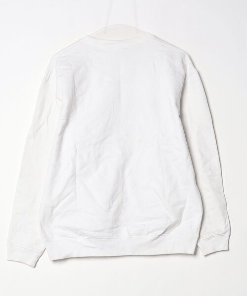 「THRASHER」 スウェットカットソー L ホワイト レディース_画像2