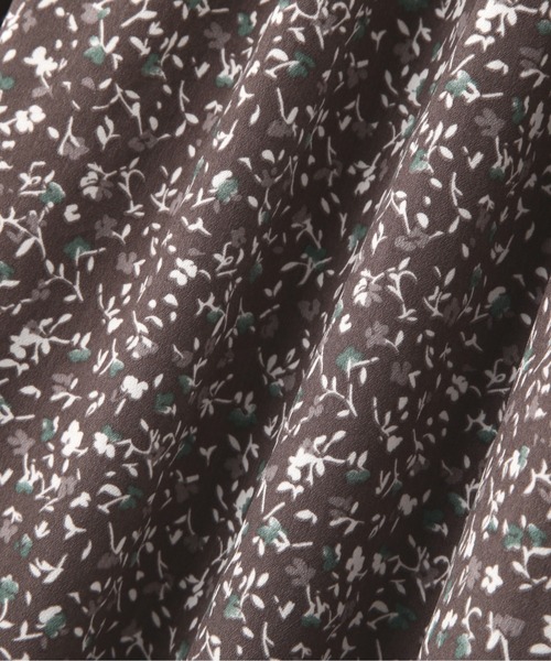 「NATURAL BEAUTY BASIC」 長袖ワンピース MEDIUM グレー系その他 レディース_画像3