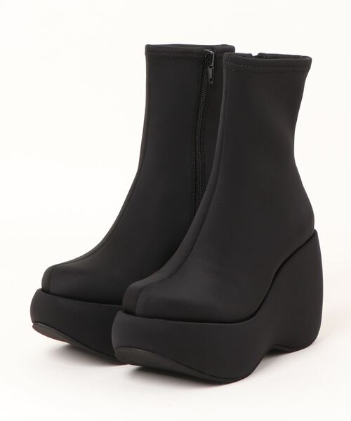 「Jeffrey Campbell」 ショートブーツ 35 パープル レディース_画像5