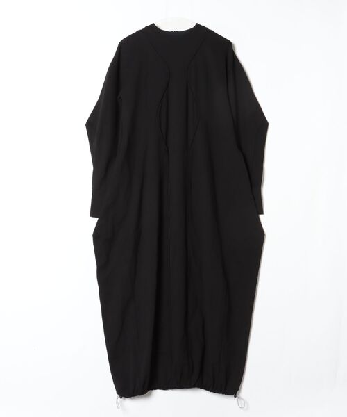UN3D.（アンスリード） 長袖ワンピース 38 ブラック レディース