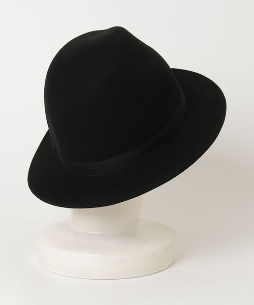 「KIJIMA TAKAYUKI」 ハット 3 ブラック メンズ_画像2