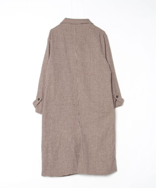 「callautia」 ステンカラーコート SMALL ブラウン レディース_画像2