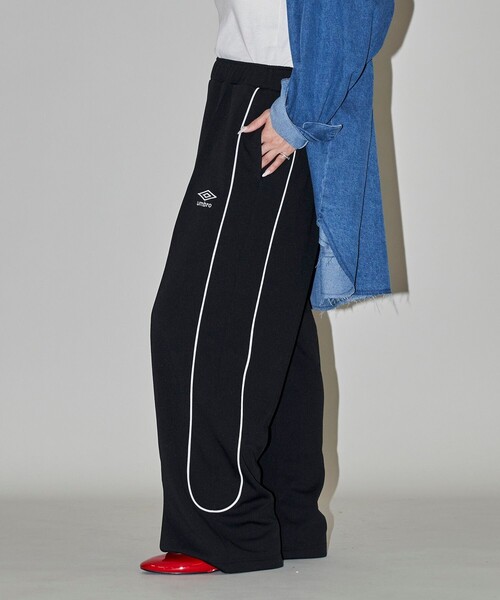 umbro（アンブロ） ジャージパンツ フリ- ブラック レディース