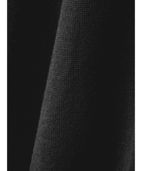 「mizuiroind」 ニットカーディガン FREE チャコールグレー レディース_画像6