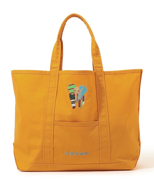 CABaN（キャバン） トートバッグ Elephant刺繍 プレイフルトートバッグ