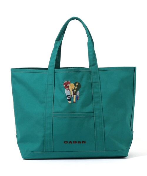 CABaN（キャバン） トートバッグ Elephant刺繍 プレイフルトートバッグ