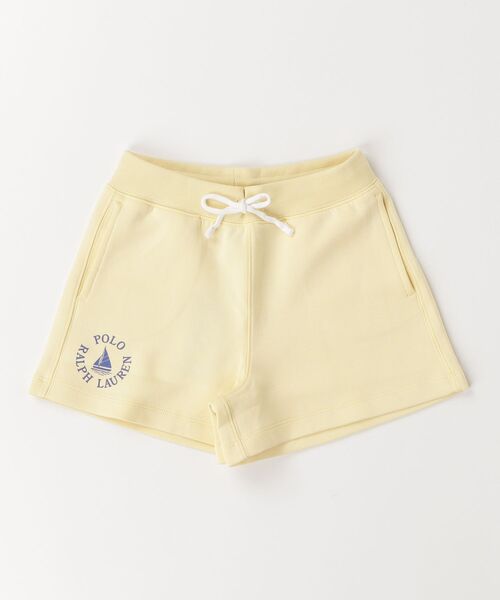 パンツ セールボート ロゴ ダブルニット ショートパンツ キッズ 子供服 女の子の画像