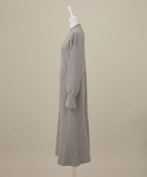 「CASA FLINE」 ニットワンピース FREE バーガンディー レディース_画像3