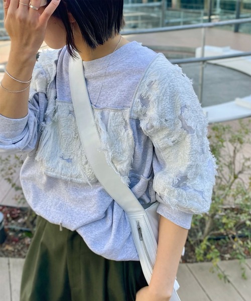 Scrap Book（スクラップブック） トレーナー スウェット 「REHERSALL 