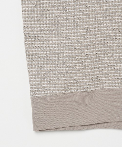 「three dots」 長袖Tシャツ SMALL グレー系その他 メンズ_画像6