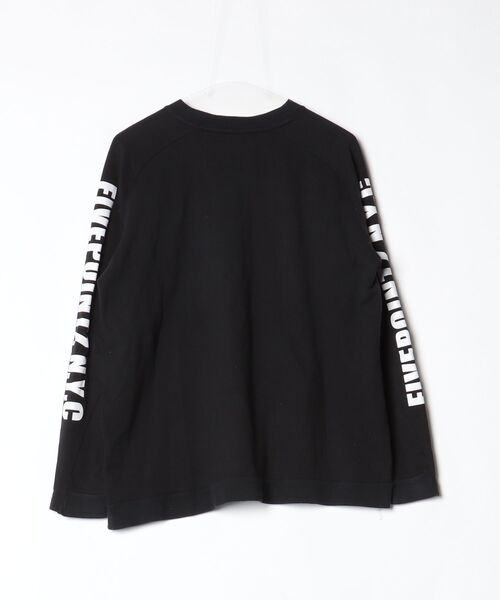 「attack the mind 7」 スウェットカットソー 1 ブラック メンズ_画像2