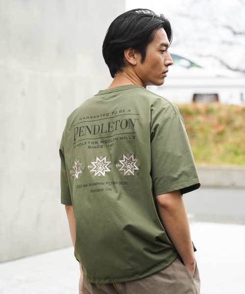 PENDLETON（ペンドルトン） tシャツ 「」別注ヒストリーロゴTシャツ