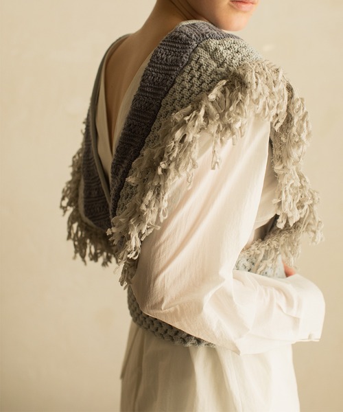 「leinwande」 ノースリーブニット ONE SIZE ホワイト レディース_画像4