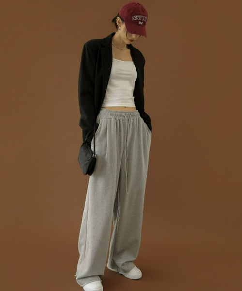 「BLACKUP」 長袖カットソー FREE ブラック レディース_画像3