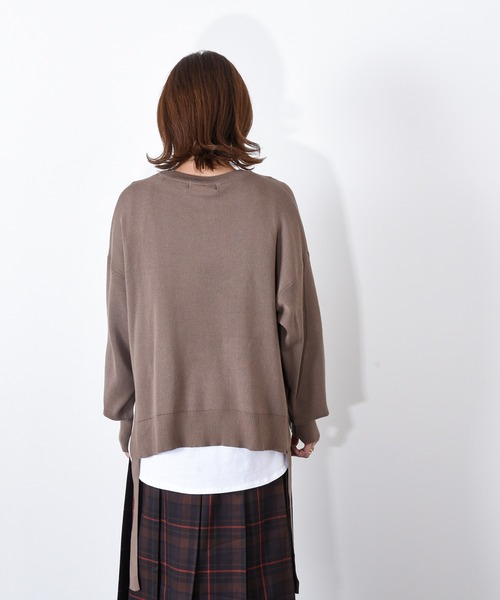 「CALIFORNIA OUTFITTERS」 長袖ニット FREE パープル レディース_画像4