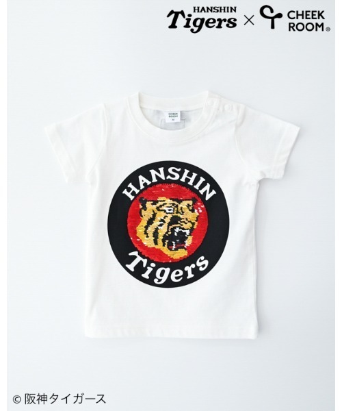 CHEEK ROOM（チークルーム） tシャツ 阪神タイガース スパンコール T