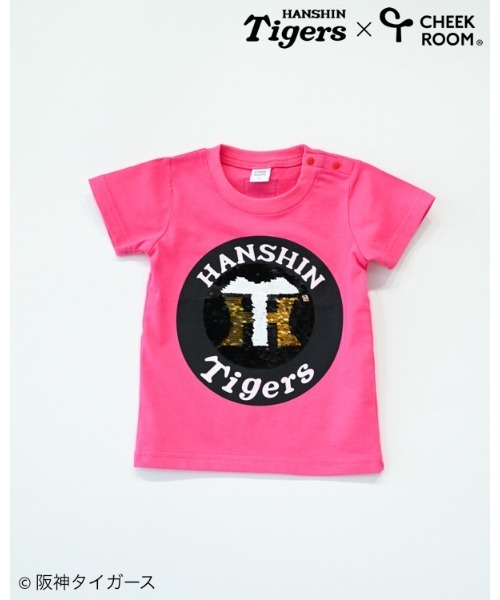 CHEEK ROOM（チークルーム） tシャツ 阪神タイガース スパンコール T 
