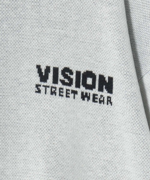 「VISION STREET WEAR」 長袖ニット LL オフホワイト メンズ_画像6