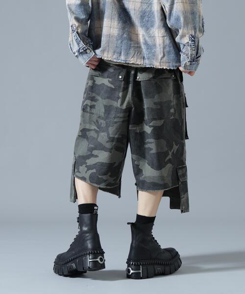 DANKE SCHON（ダンケシェーン） ハーフパンツ ワイドパンツ カーゴ