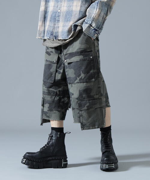 DANKE SCHON（ダンケシェーン） ハーフパンツ ワイドパンツ カーゴ