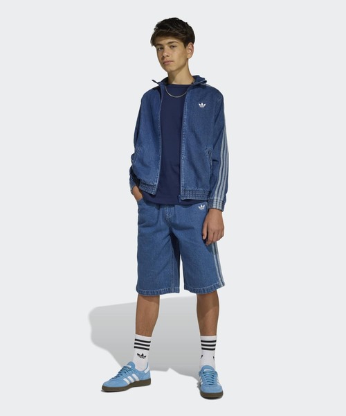 岡崎城西ジャージ上下セット ハーフパンツ3点 adidas 青色 メンズ ウエア adidas（アディダス） ハーフパンツ ワイドパンツ パンツ