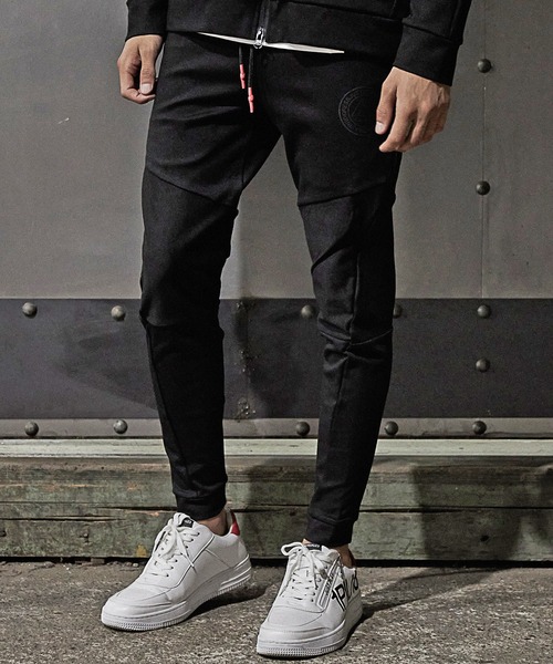 「RATTLE TRAP」 ジャージパンツ L ブラック メンズ_画像3