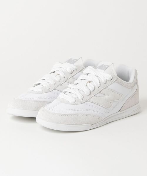 「New Balance」 ローカットスニーカー 24.0cm ブラック メンズの画像4