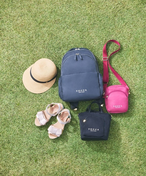 「TOCCA」 2WAYバッグ F ネイビー レディースの画像
