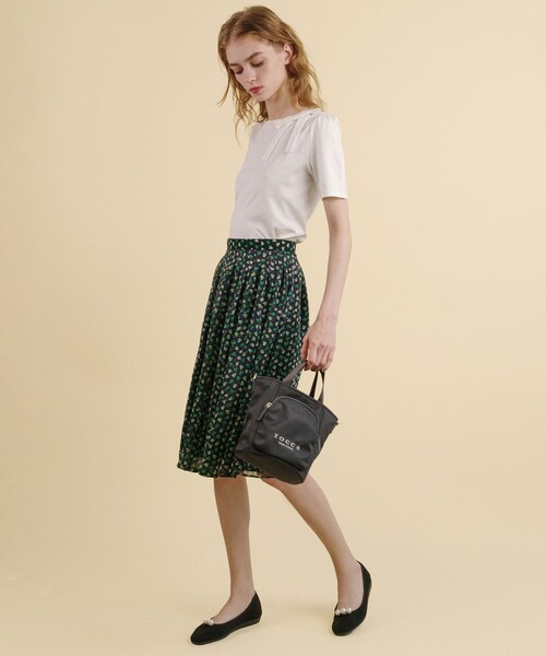 「TOCCA」 2WAYバッグ F ネイビー レディースの画像