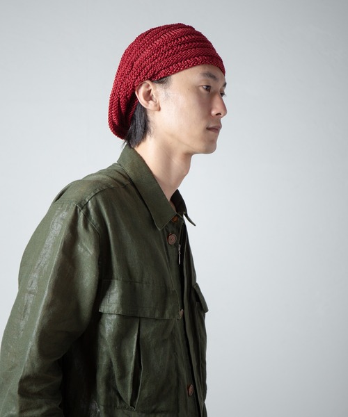 RACAL(ラカル) ニット帽 ニットキャップ Linen Touch Cotton Knit RACAL(ラカル) ニット帽 ニットキャップ Linen Touch Cotton Knit