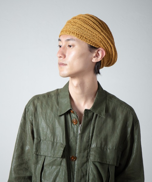 RACAL(ラカル) ニット帽 ニットキャップ Linen Touch Cotton Knit RACAL(ラカル) ニット帽 ニットキャップ Linen Touch Cotton Knit