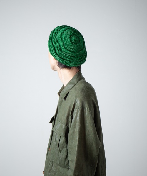 RACAL（ラカル） ニット帽 ニットキャップ Linen Touch Cotton Knit