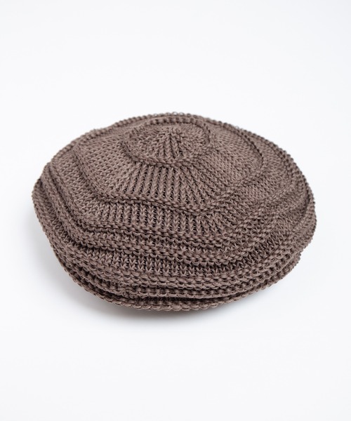 RACAL（ラカル） ニット帽 ニットキャップ Linen Touch Cotton Knit