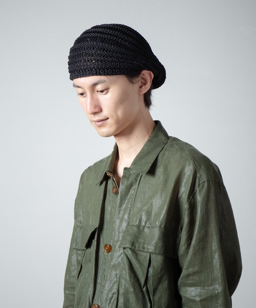 RACAL（ラカル） ニット帽 ニットキャップ Linen Touch Cotton Knit