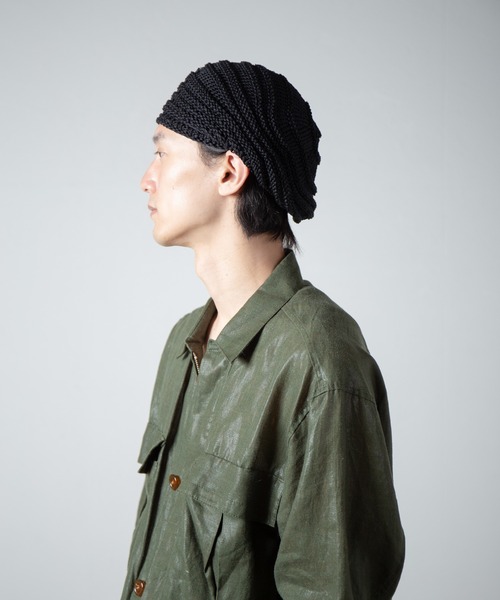 RACAL（ラカル） ニット帽 ニットキャップ Linen Touch Cotton Knit