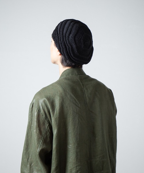 RACAL（ラカル） ニット帽 ニットキャップ Linen Touch Cotton Knit