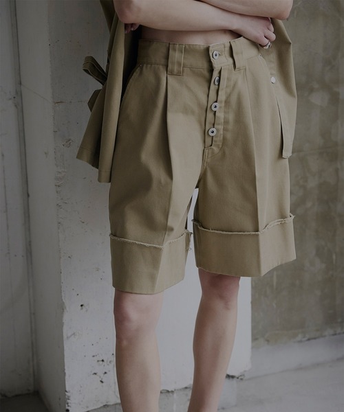 Ameri（アメリ） ハーフパンツ チノパン 短パン Dickies × Ameri HALF