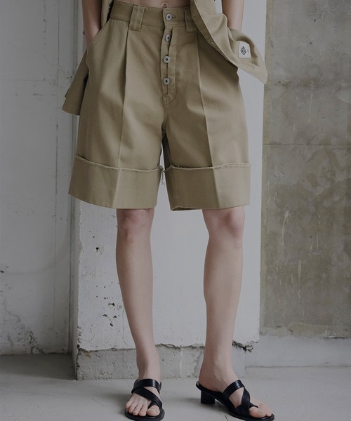 Ameri（アメリ） ハーフパンツ チノパン 短パン Dickies × Ameri HALF