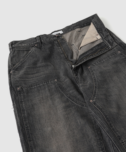 ワイドパンツ ジーンズ DAIRIKU / ダイリク Vintage Washed Painter Denim Wide メンズの画像