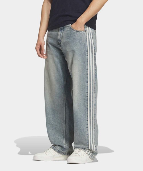 adidas（アディダス） ジーンズ デニム ファイヤーバード トラック