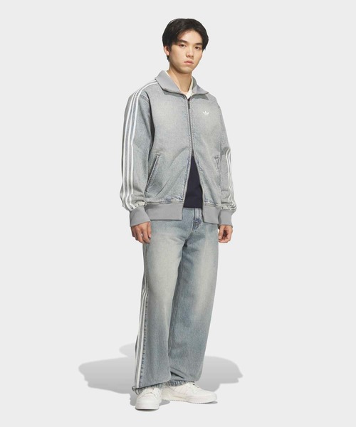 adidas（アディダス） ジーンズ デニム ファイヤーバード トラック