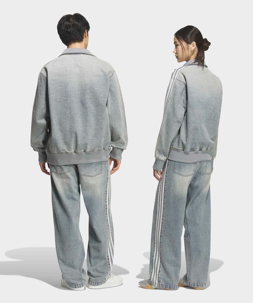 adidas（アディダス） ジーンズ デニム ファイヤーバード トラック