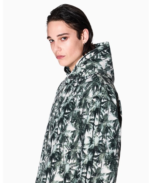 ARMANI EXCHANGE ナイロン フーデッド ブルゾン 中綿ジャケット ARMANI EXCHANGE ナイロンジャケット 「A|X アルマーニ エクスチェンジ