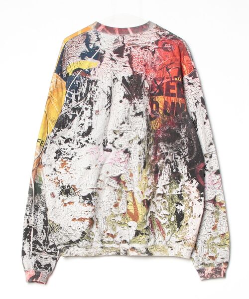 「bal」 スウェットカットソー LARGE ブラウン レディース_画像2