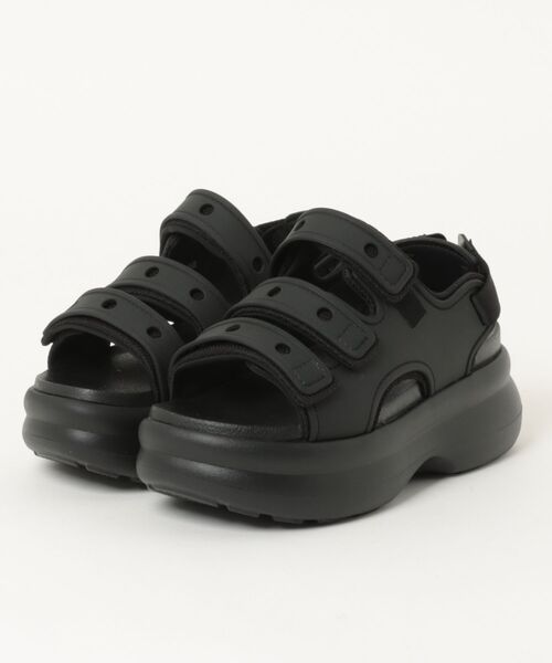 ofof オフオフ 厚底 プラットフォーム グロッグ サンダル ラバー crocs（クロックス） サンダル ソーホー フロステッド スポーツ