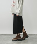 「GLOBAL WORK」 ニットスカート S...の詳細画像5
